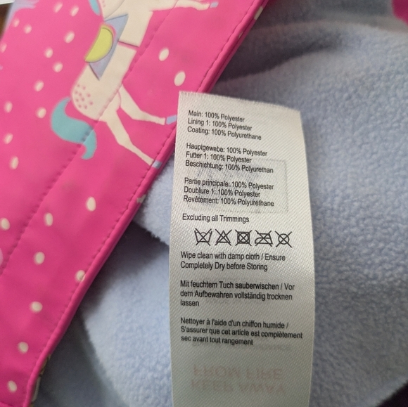 Joules Horse Equestrian Fleece Lined Coat Raincoat 2 - Picture 7 of 7